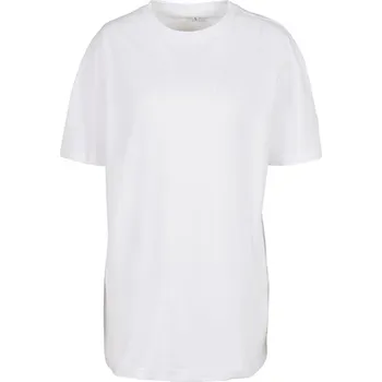Dámské šaty Build Your Brand Dámské tričko Built your Brand Oversized Boyfriend Bílá XL