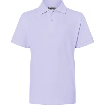 Chlapecké tričko Dětské triko s límečkem premium JAMES NICHOLSON JN070K LILAC XXL