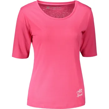 Dámské triko s krátkým rukávem ALTISPORT ARICA LTST772 SVĚTLE RŮŽOVÁ S