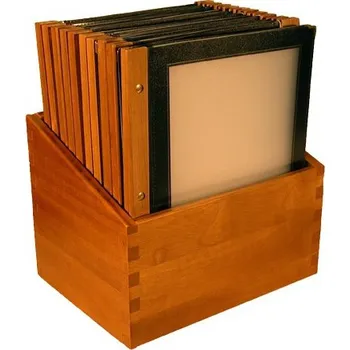 Jídelní židle PGX 3201 S00 20x lístek jídelní Wood černý - Menu Box ZDARMA černá