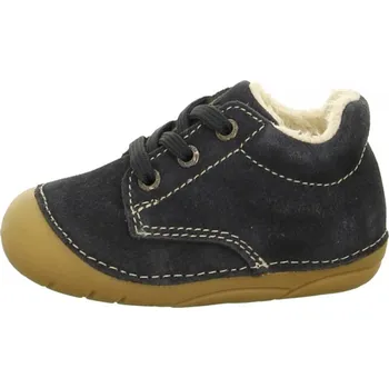 Chlapecké polobotky Capáčky Lurchi 33-13978-22 Suede Navy zateplené kožíškem chlapecké Velikost: 19