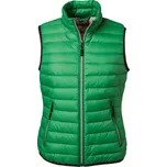 Dámská péřová vesta JAMES NICHOLSON JN1137 FERN GREEN/SILVER S