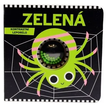 Zelená Kontrastní leporelo - Marshall Natalie Ilustrátor ;