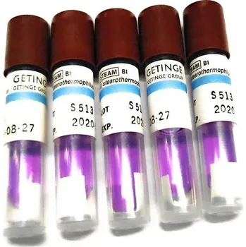 UV sterilizátor Test sterilizace, pára, biologický, Getinge, selfcontained BI-048, 100 ks
