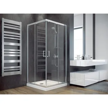 Hopa MODERN 185 Čtvercový sprchový kout 90x90 cm, hliník chrom, čiré sklo, BCMOD90CTVERCC
