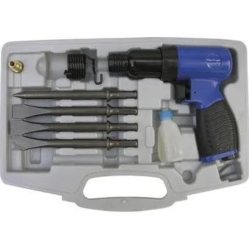 Pneumatické kladivo Pneumatické úderové dlátové kladivo Adler + sekáče sada MA064Z