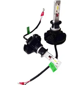 Autožárovka LED 2x H1-60W, sada 2x LED žárovka s větrákem do auta, patice H1, výkon 60W, 7200lm