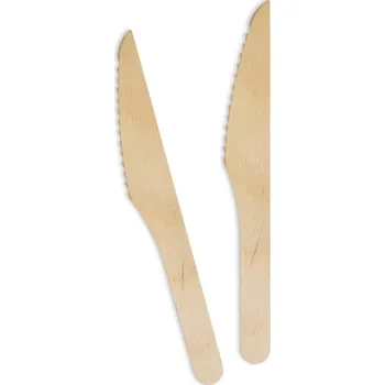 Eco nože - Dřevěné, 100 kusů