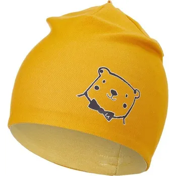 Čepice Little Angel Čepice podšitá Outlast® Jeans oliva/oliva velikost 5 (49-53 cm)