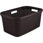 Hnědý koš na prádlo Curver Style Basket, 45 l ID_1406573