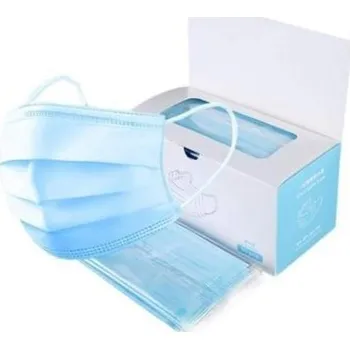 rouška 50x Hygienická rouška SGUM - sada 50 kusů hygienických roušek na ústa s gumičkou