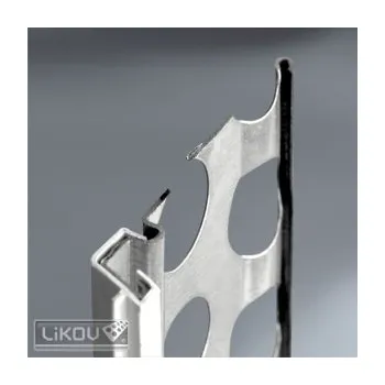 Podlahová lišta Likov soklová lišta s PVC okapničkou 53x10, 548.1030