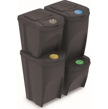 Odpadkový koš Prosperplast Sortibox IKWBMS4 2x 25 l, 2x 35 l