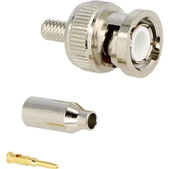 Elektrický konektor Konektor BNC vidlice krimpovací 106