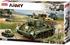 Stavebnice Sluban Sluban Army N38-B0860 střední tank 2v1 a protiletecké dělo