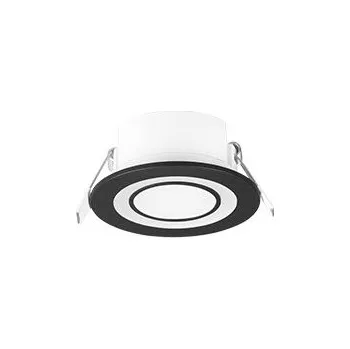 Trio 652510132 LED zápustné stropní svítidlo Core 1x5W | 450lm | 3000K - černá + K nákupu nad 3000 Kč dárek zdarma