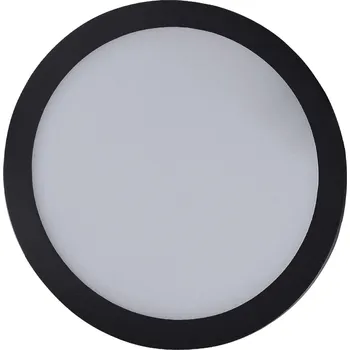 LED panel Greenlux LED90 VEGA-R Round Black 18W NW GXDW358