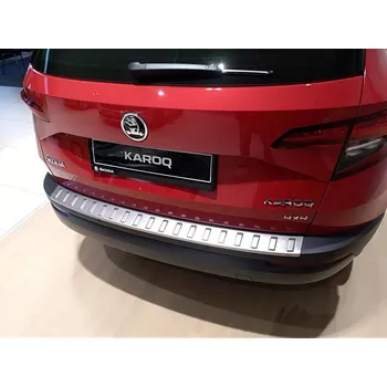 Tuning Kryt nákladové hrany Škoda Karoq 2017- Alu Brush | Milotec