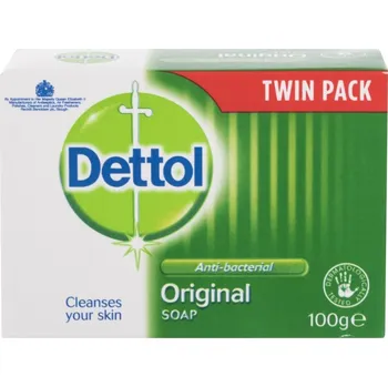 Mýdlo Dettol Antibacterial Original antibakteriální tuhé mýdlo na ruce 100 g