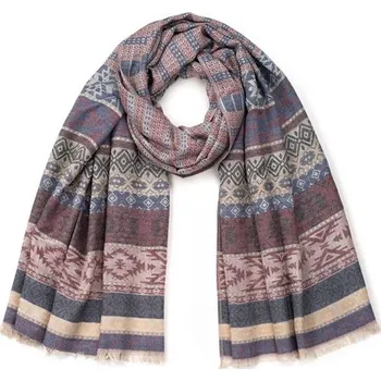 Unisex šála Oriental winter Granátová Artofpolo 97k-cube