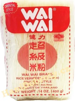 Wai Wai Vermicelli vlasové rýžové nudle 400 g