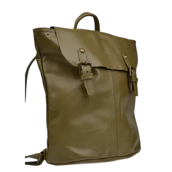 Městský batoh NovaKabelka.cz Dámský kožený batoh Liana Verde Cachi