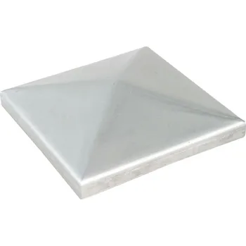 Příslušenství pro plot IBFM Víko 998 INOX - Nerezové čtvercové víko pro zakrytování kovového čtvercového sloupku - jeklu, 8 velikostí Velikost: 50