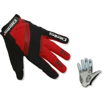 Cyklistické rukavice Rukavice Pells CREEP červená, vel.M