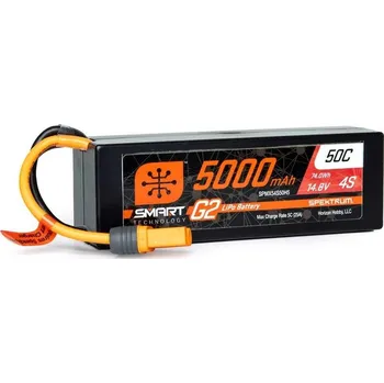 RC model letadla Spektrum Spektrum Smart G2 LiPo 14.8V 5000mAh 50C HC IC5