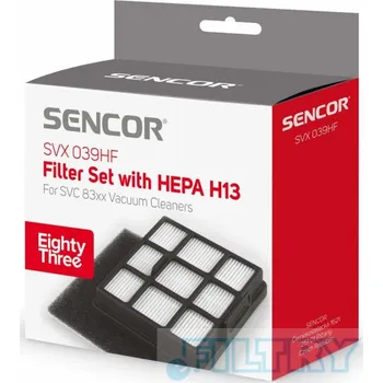 Filtr do vysavače Sencor SVX039HF filtr pro vysavač Sencor SVC 8300TI Eighty Three hepa