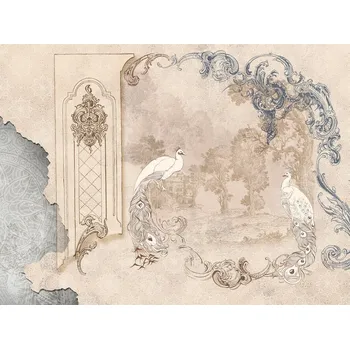 Fototapeta FTNS 1252 AG Design vliesová fototapeta 4-dílná Modern Rococo - Moderní rokoko, velikost 360 x 270 cm