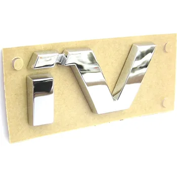 Znak automobilu Škoda Auto Zadní nápis, logo iV Škoda Octavia IV (od roku 2019>) - originál, chromovaný