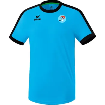 ERIMA DRES NA TĚLOCVIK + LOGO ZŠ KRUŠNOHORSKÁ - Světle modrá - velikost 116