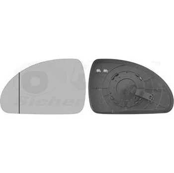 Autosklo Sklo do zrcátka, vnější zrcátko VAN WEZEL 8353837