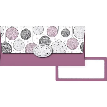 Obálka MFP Obálka na peníze vánoční 190 x 90 mm
