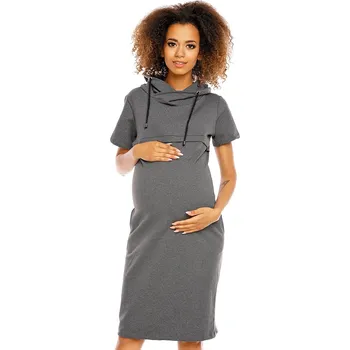 Dámské šaty Těhotenské šaty model 94426 PeeKaBoo Xl