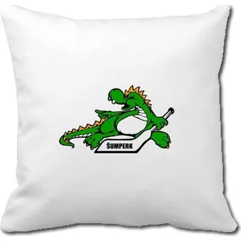 Povlak na dekorativní polštářek Pelisport Povlak Draci Šumperk povlak včetně potisku