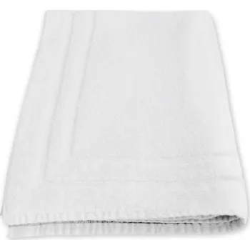 Koupelnová předložka SVING Froté předložka ARUBA / BAHAMA 50 x 70 cm, bílá, 650 g/m2 - 100% organická bavlna