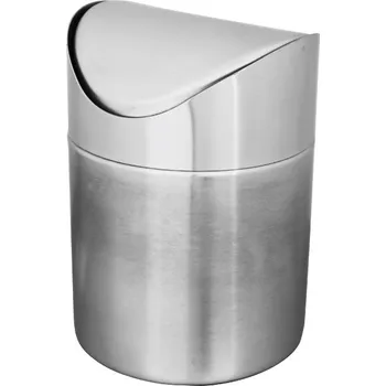 SVING Koš na stůl pr. 12 cm, v. 11,5 cm, nerezový