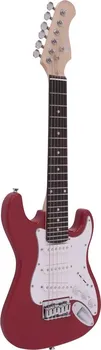 Elektrická kytara Dimavery J-350 E-Guitar ST Junior červená