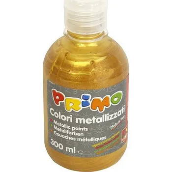Vodová barva Primo Temperová barva metalická 300 ml zlatá