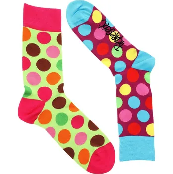 Dámské ponožky Represent 0602 veselé ponožky color dots Barva: modrá, Velikost: 43-46