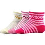 Kojenecké ponožky VoXX Fredíček mix pruhy/holka Velikost: 14-17 (9-11)