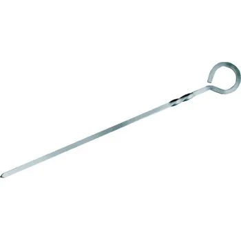 Grilovací jehla plochá, nerez - 200 x 40 x 1,6 mm / 2 ks