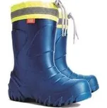 DEMAR Dětské Zateplené holínky MAMMUT metal blue Velikost: 26 - 27