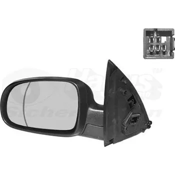 Auto zrcátko Vnější zpětné zrcátko VAN WEZEL 3777807
