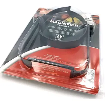 Příslušenství k 3D tiskárně Vallejo T14001 Čelenková lupa se 4mi čočkami
