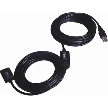 Kabel do PC Premiumcord ku2rep25 USB 2.0 repeater a prodlužovací A/M-A/F, 25m