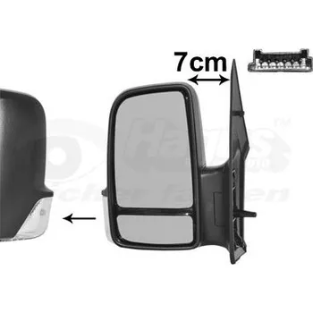 Auto zrcátko Vnější zpětné zrcátko VAN WEZEL 5862807