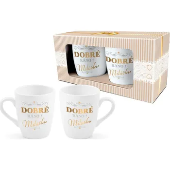 Toro Sada hrnků 300 ml 2 ks Dobré ráno miláčku